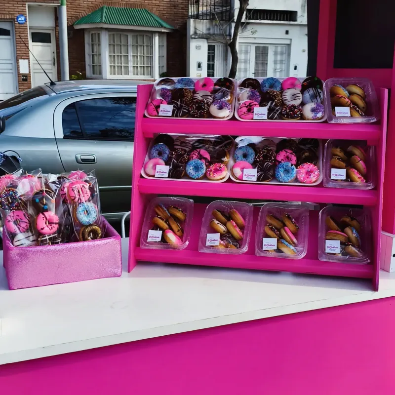 Nuestro Stand de Mini Donitas en Central Córdoba