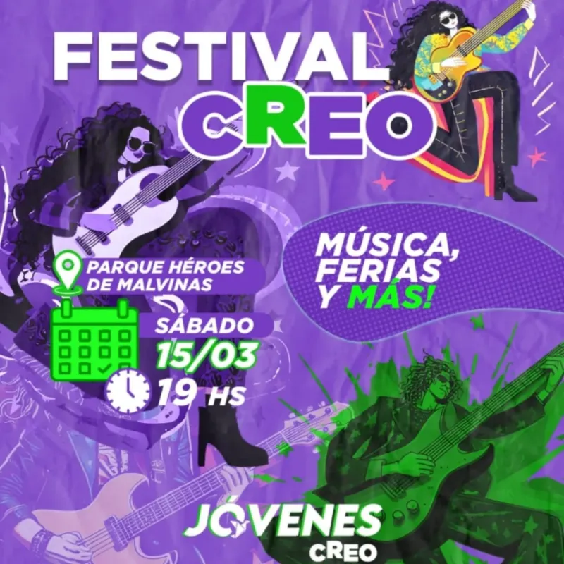 Estamos de Feria en el Festival CREO!