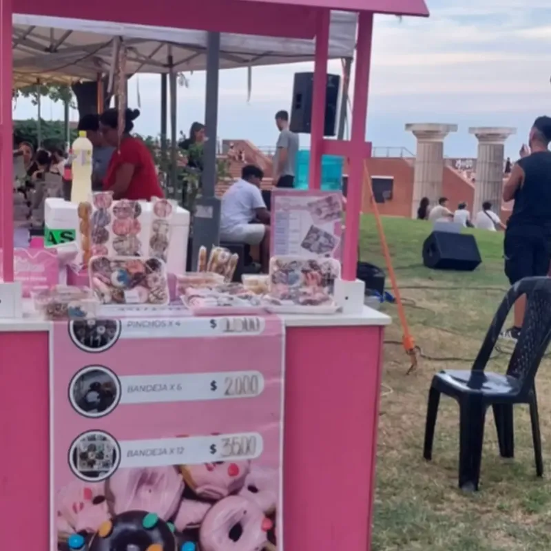 Minidonitas en el parque España