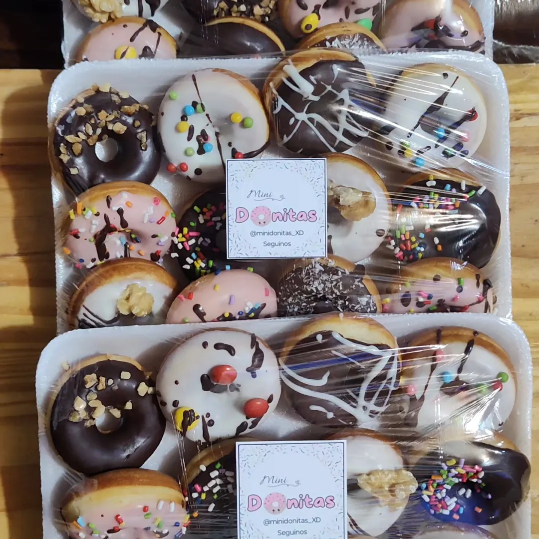 Mini Donitas MIX x 12 Unidades