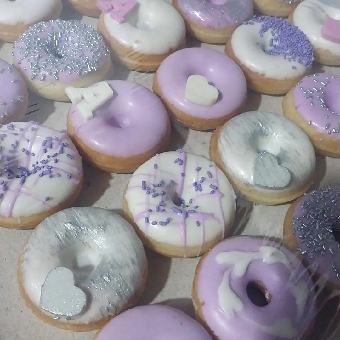 Mini Donitas Temáticas x 6 Unidades