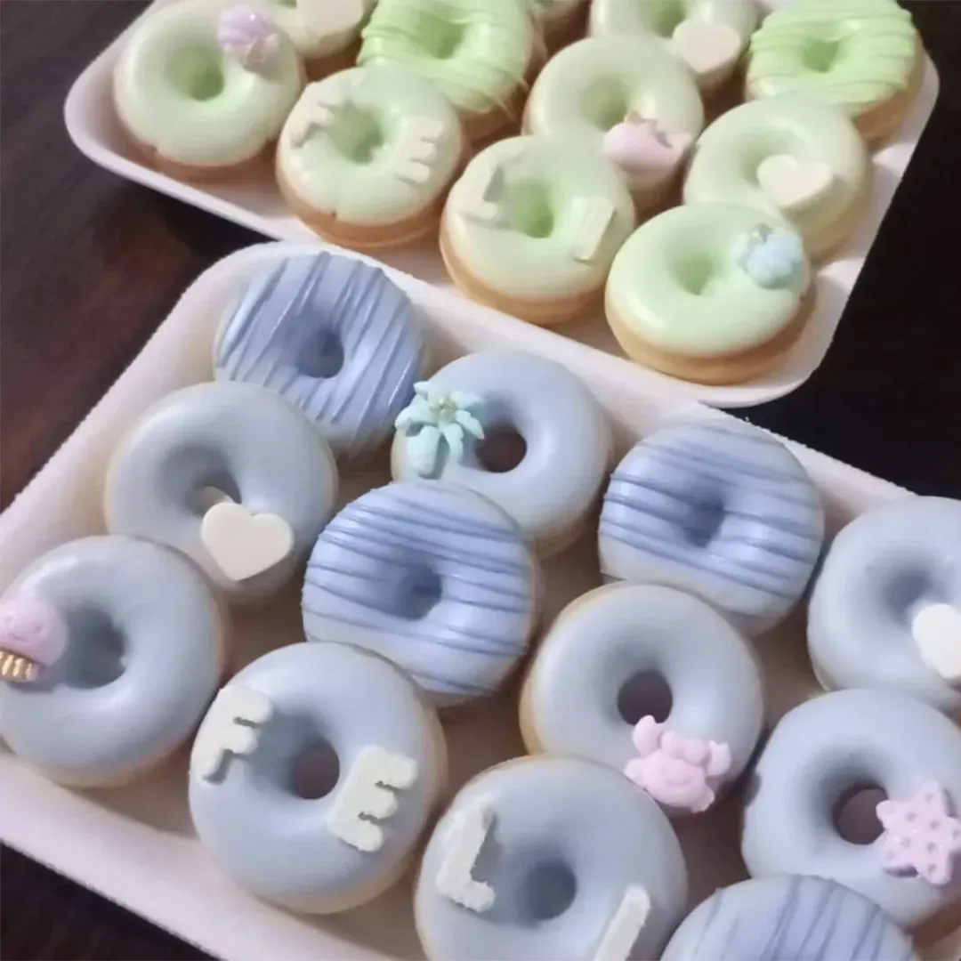 Mini Donitas Temáticas x 12 Unidades
